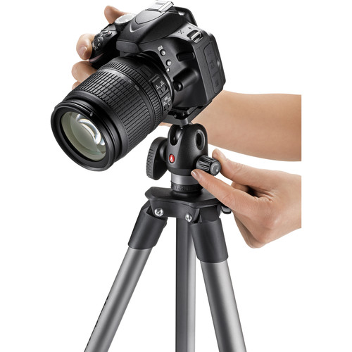ขาตั้งกล้อง Manfrotto MKCOMPACTADVBH Compact Advanced Aluminum Tripod with Ball Head